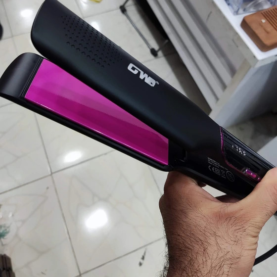 اتو مو جی دبلیو مدل GW-7786 صافکننده حرفهای با پوشش کراتین