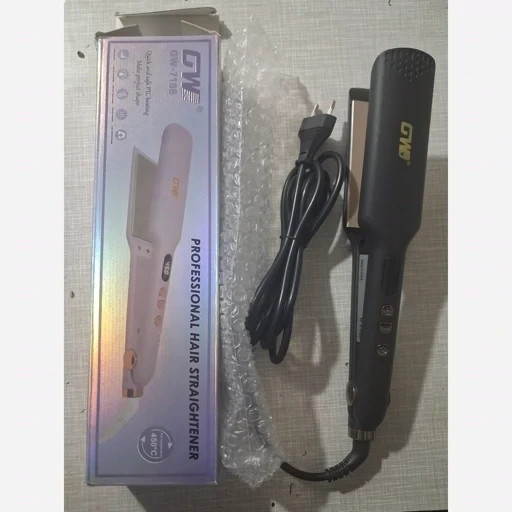 اتو مو حرفهای GW-7188 - صاف کننده مو با کنترل دما