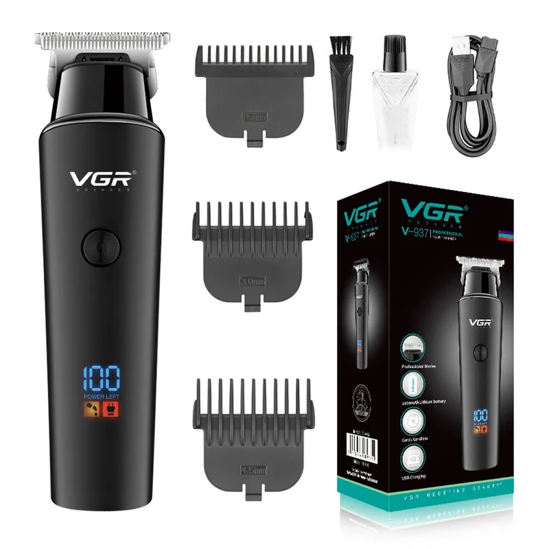 ماشین اصلاح وی جی آر مدل V-937 با تکنولوژی برش مستقیم و ضد آب