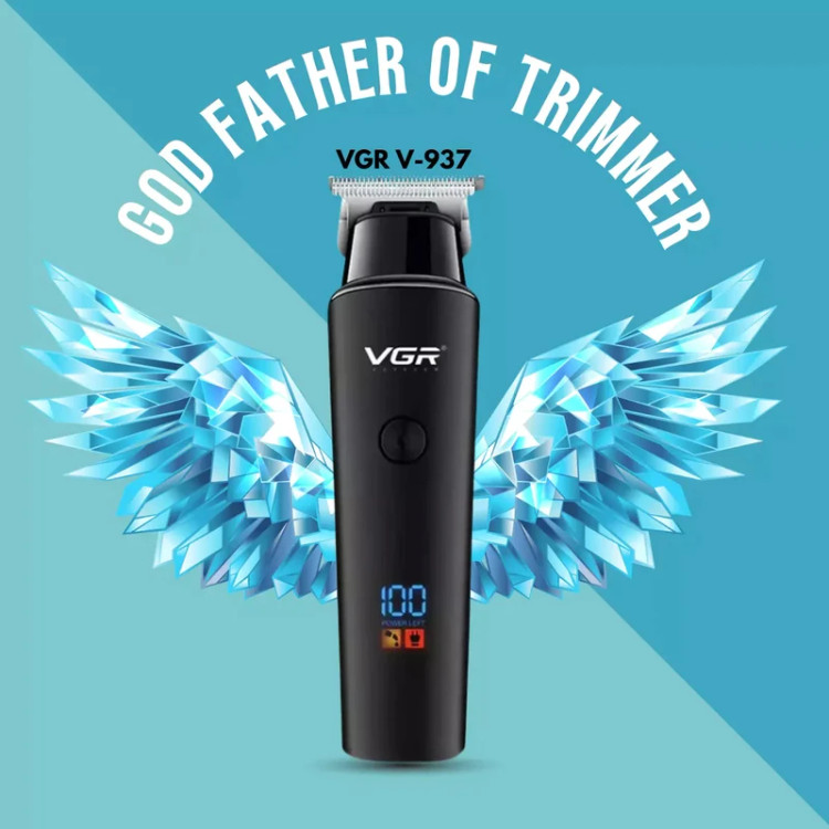 ماشین اصلاح وی جی آر مدل V-937 با تکنولوژی برش مستقیم و ضد آب
