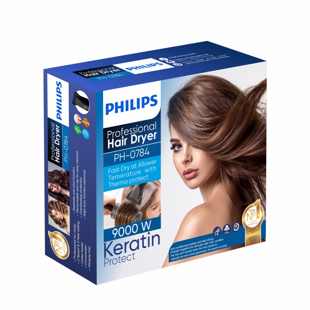 سشوار فیلیپس 9000 وات PHILIPS PH-0784