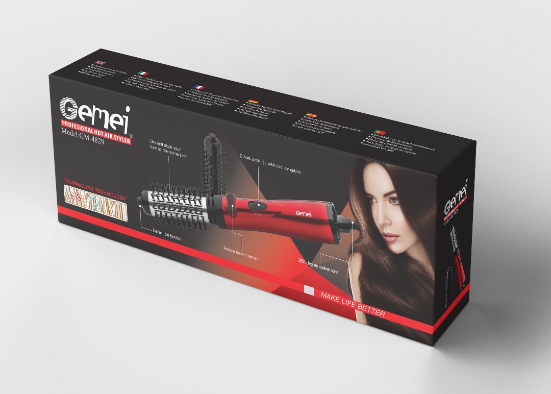 سشوار چرخشی جیمی مدل GM-4829