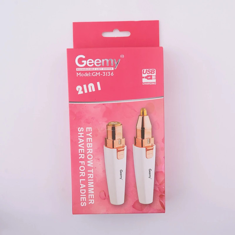 ماشین اصلاح موی بدن و صورت بانوان جیمی مدل GM3136