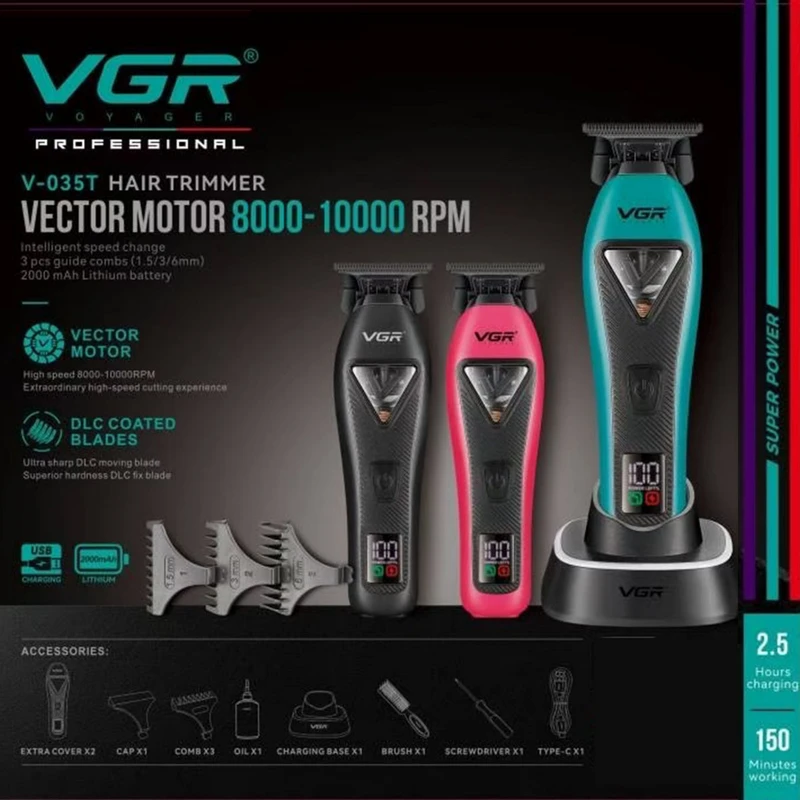 ماشین اصلاح وی جی آر VGR V-035T برش مستقیم