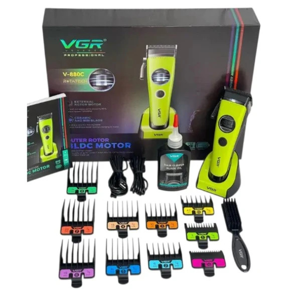 ماشین اصلاح وی جی آر مدل VGR-V880C با تیغه سرامیک
