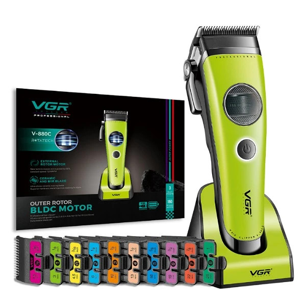 ماشین اصلاح وی جی آر مدل VGR-V880C با تیغه سرامیک