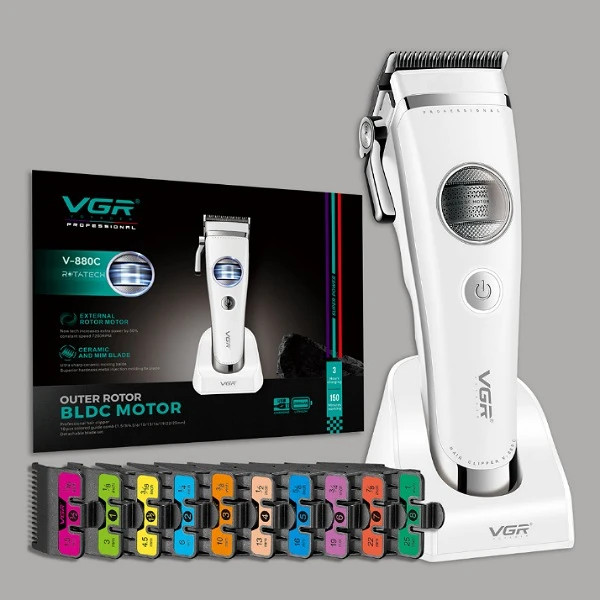 ماشین اصلاح وی جی آر مدل VGR-V880C با تیغه سرامیک