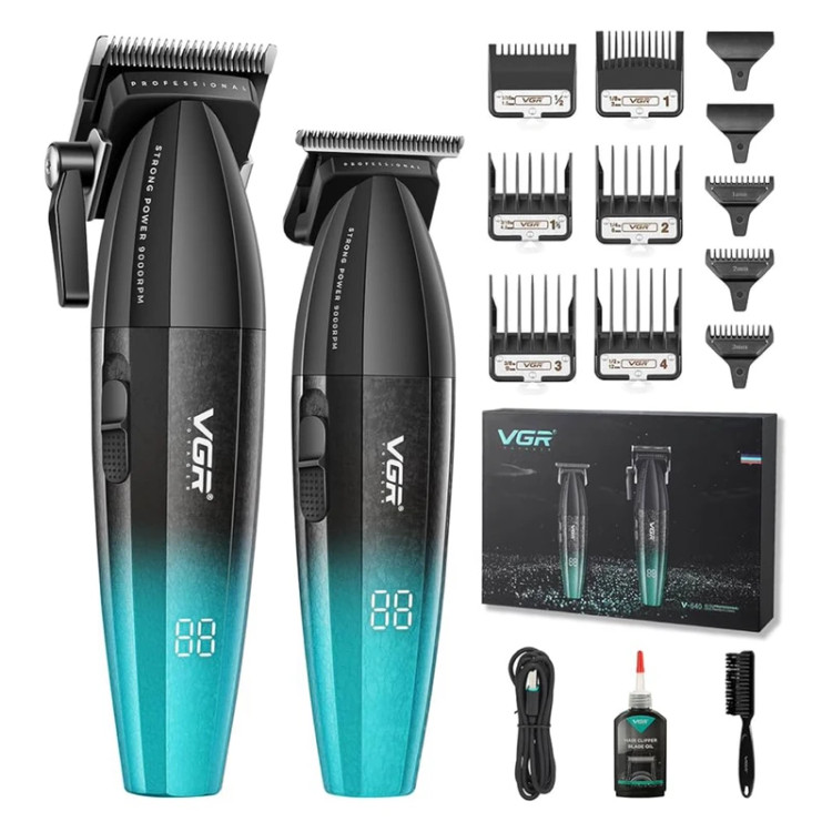 ماشین اصلاح وی جی آر مدل VGR V-640 S2 با تیغه سرامیک و برش مستقیم