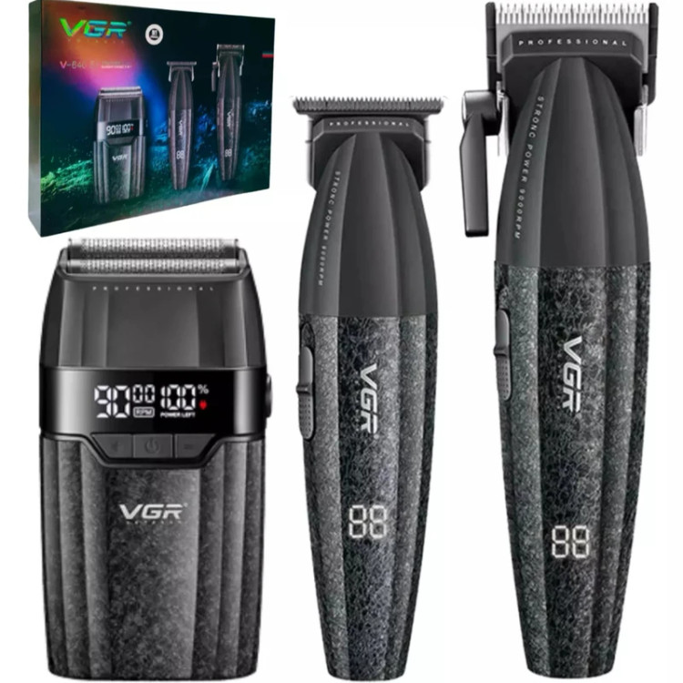 ست ماشین اصلاح حرفهای وی جی آر مدل VGR-V640 S3