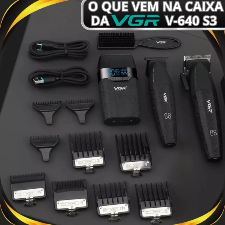 ست ماشین اصلاح حرفهای وی جی آر مدل VGR-V640 S3