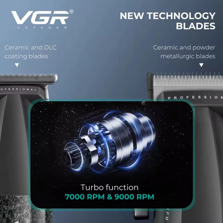 ست ماشین اصلاح حرفهای وی جی آر مدل VGR-V640 S3