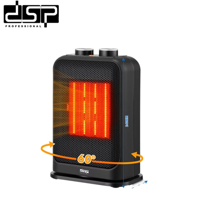 بخاری برقی فندار دی اس پی مدل KD3102 توان ۱۵۰۰ وات