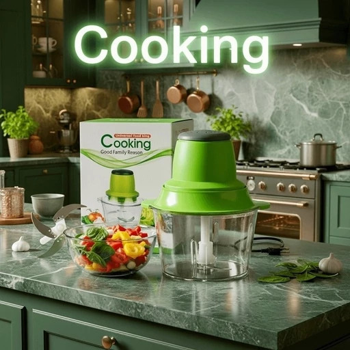 خردکن 1/8 لیتری کوکینگ Cooking با یک تیغه یدک اضافه