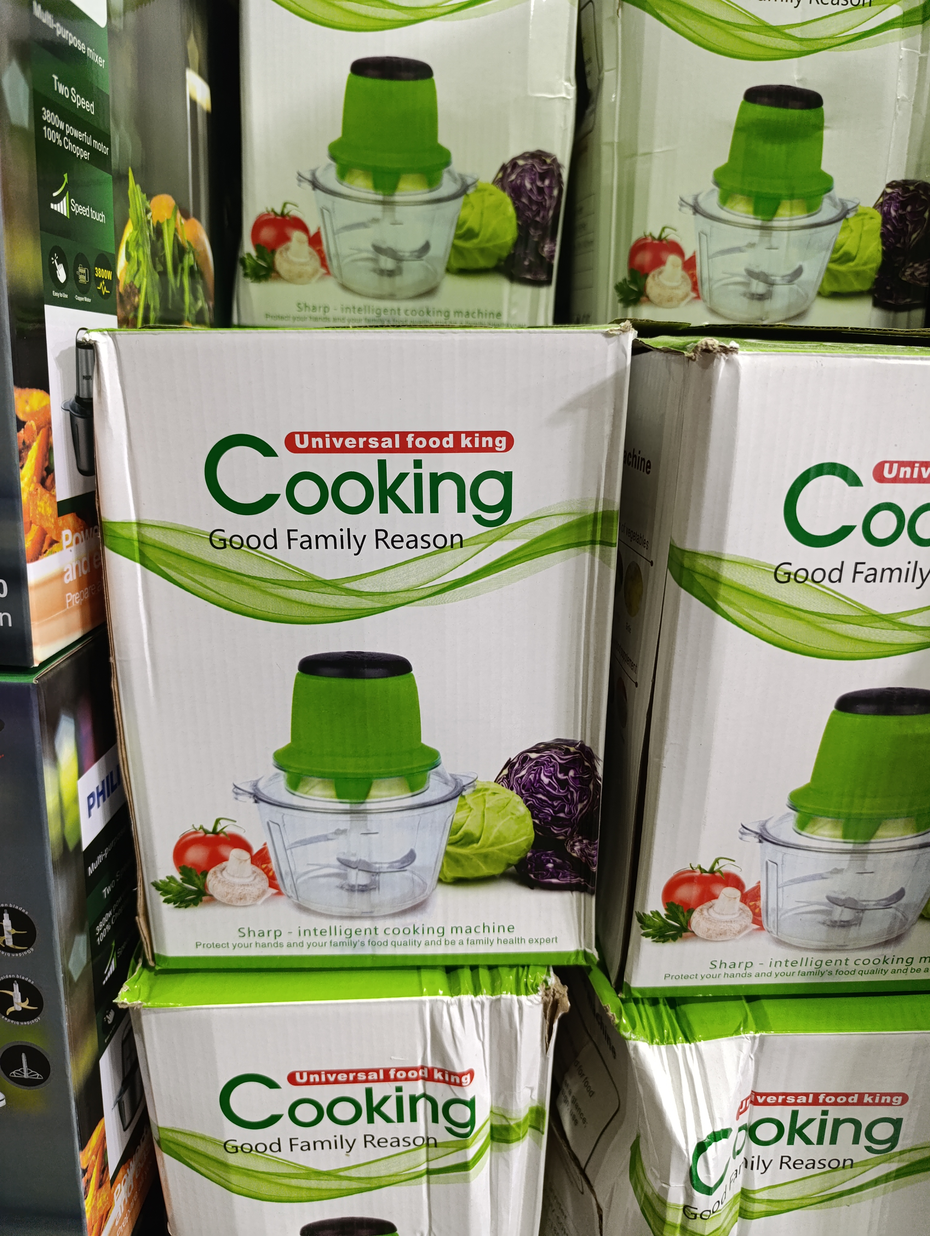 خردکن 1/8 لیتری کوکینگ Cooking با یک تیغه یدک اضافه