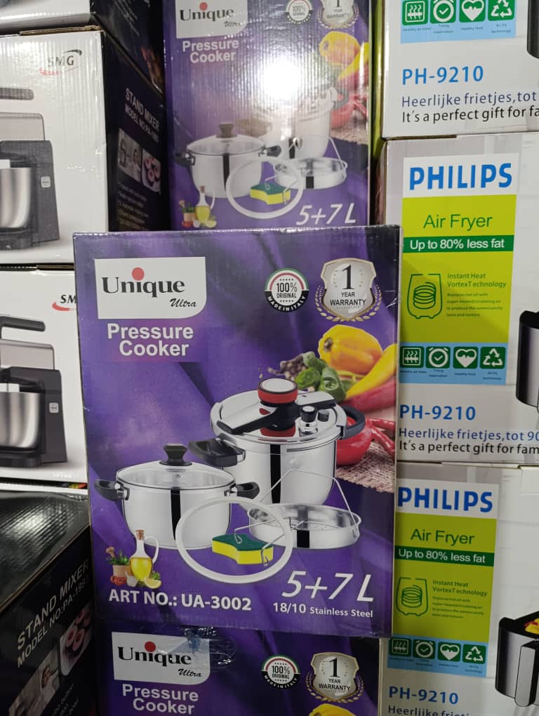 زودپز یونیک مدل UA-3002 ظرفیت ۵ و ۷ لیتری