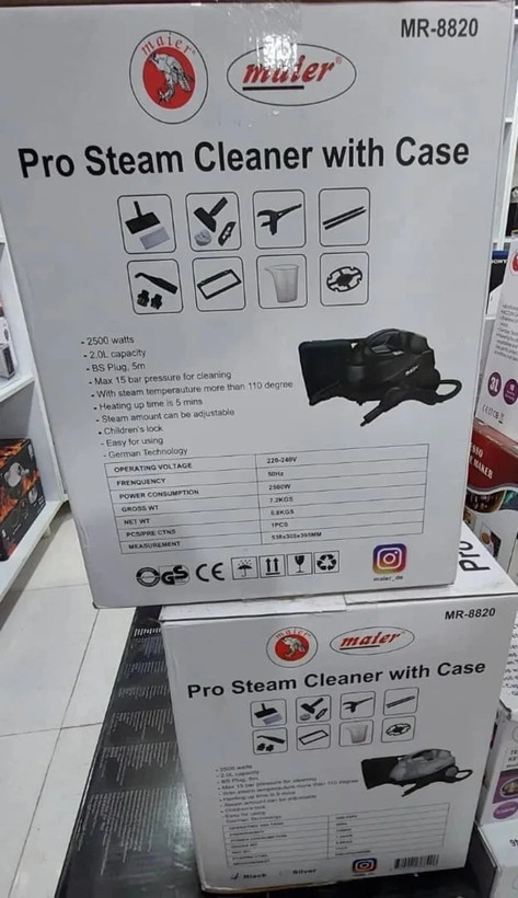 بخارشوی مایر مدل MR8820 فشار بخار ۱۵ بار